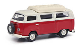 452665912 - 1:87 - VW T2 Camper rot/weiß (MHI)